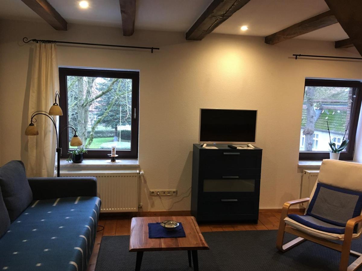 Ferienwohnung Kastanienblick Oder Parkblick, Oder Unser Radlerzimmer! Ziethen  Ngoại thất bức ảnh